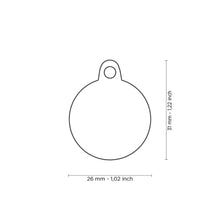 Load image into Gallery viewer, MY FAMILY BASKETBALL MEDIUM TAG
