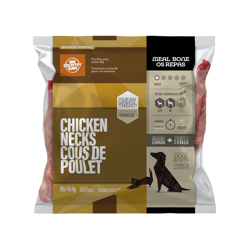 BIG COUNTRY RAW CHICKEN NECK 1LB