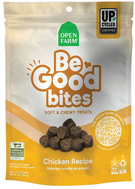 OPEN FARM BE GOOD BITES CHICKEN 6OZ