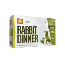 Load image into Gallery viewer, BIG COUNTRY RAW RABBIT DINNER CARTON 4LB
