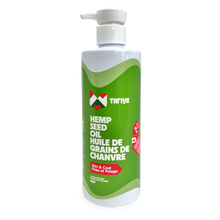 Load image into Gallery viewer, BIG COUNTRY RAW THRIVE HEMP SEED OIL 500ML
