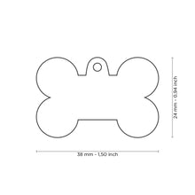 Load image into Gallery viewer, MY FAMILY BONE BRONX RHOMBUS BIG TAG
