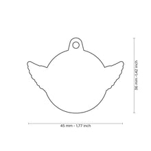Load image into Gallery viewer, MY FAMILY BRONX WINGED SKULL TAG
