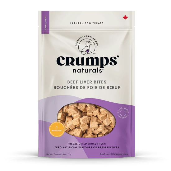 CRUMPS BEEF LIVER BITES 280G