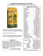 Load image into Gallery viewer, CARNA4 DUCK GRAIN FREE DOG 13LB
