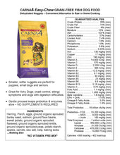 Load image into Gallery viewer, CARNA4 EASY CHEW GRAIN FREE FISH DOG 10LB

