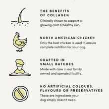 Load image into Gallery viewer, CRUMPS CHICKEN COLLAGEN JERKY 153G
