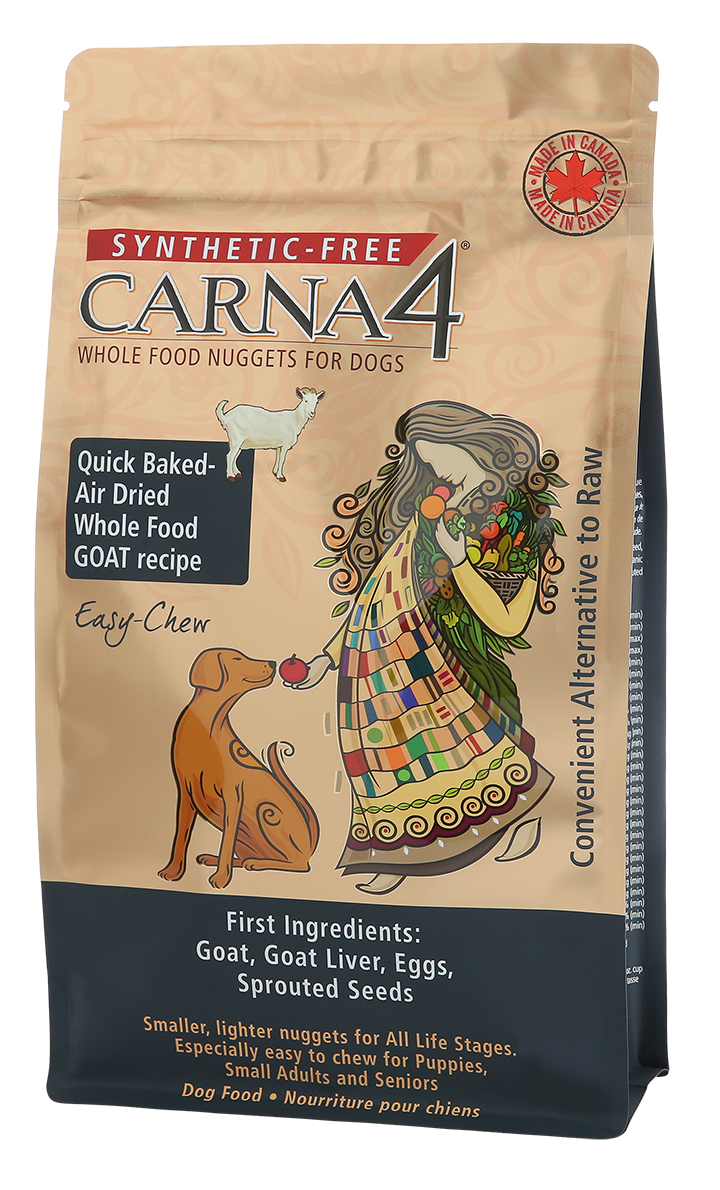 CARNA4 EASY CHEW GRAIN FREE GOAT DOG 2.2LB