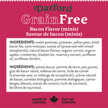 Load image into Gallery viewer, DARFORD GRAIN FREE BACON MINI 454G
