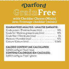 Load image into Gallery viewer, DARFORD GRAIN FREE CHEDDAR MINI 454G
