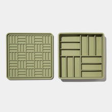 Load image into Gallery viewer, DOGGED SLOW FEEDER 3-IN-1 PARQUET OLIVE
