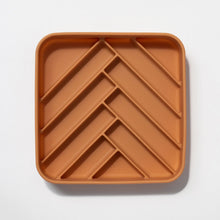 Load image into Gallery viewer, DOGGED SLOW FEEDER CHEVRON NUTMEG
