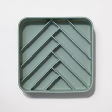 Load image into Gallery viewer, DOGGED SLOW FEEDER CHEVRON SEAFOAM
