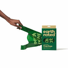 Load image into Gallery viewer, EARTH RATED UNSCENTED EASY-TIE HANDLE BAGS 120 BAGS
