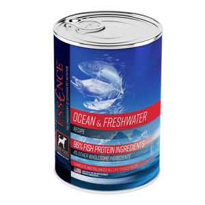 ESSENCE GRAIN FREE OCEAN & FRESHWATER DOG CAN 13OZ