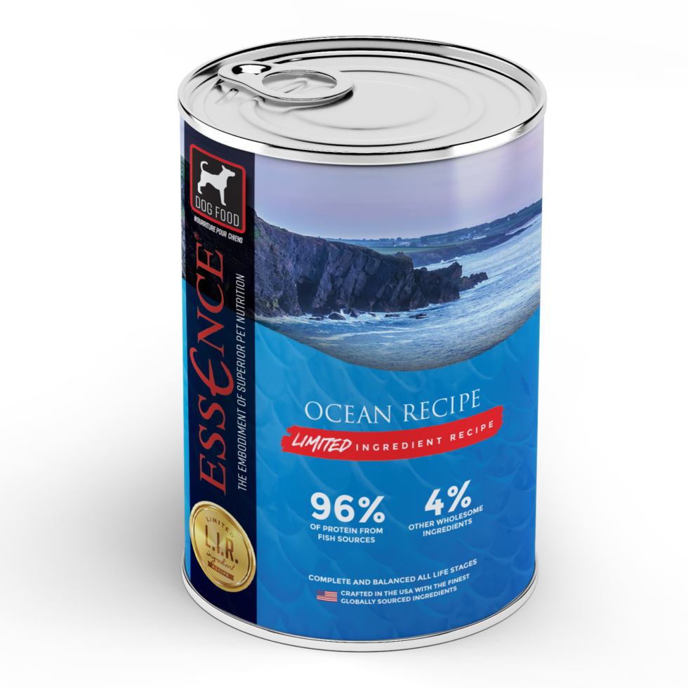 ESSENCE LIMITED INGREDIENT RECIPE OCEAN DOG CAN 13OZ