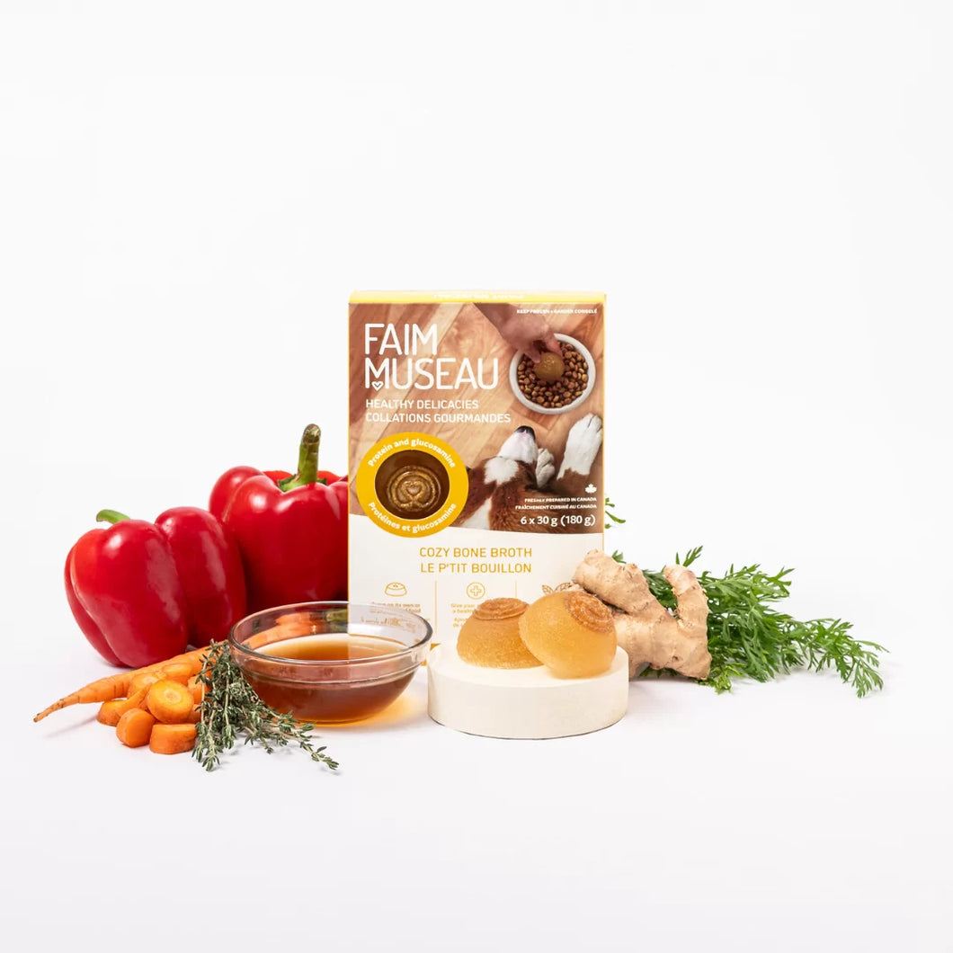 FAIM MUSEAU COZY BONE BROTH 6X30G