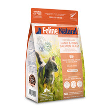 Load image into Gallery viewer, FELINE NATURAL FREEZE DRIED LAMB &amp; SALMON 800G
