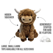Load image into Gallery viewer, FOUFOUBRANDS HIGHLAND COW CREAM SMALL
