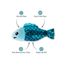 Load image into Gallery viewer, FRINGE CAT LITTLE FISHY KICKER
