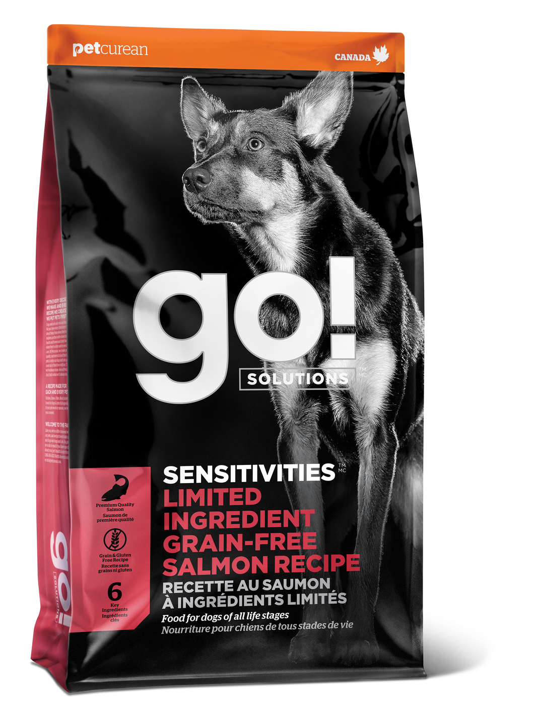 GO DOG SENSITIVITY LIMITED INGREDIET DIET SALMON 12LB