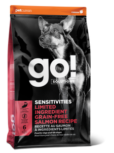 GO DOG SENSITIVITY LIMITED INGREDIET DIET SALMON 22LB