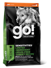 Load image into Gallery viewer, GO DOG SENSITIVITY LIMITED INGREDIENT DIET TURKEY 12LB
