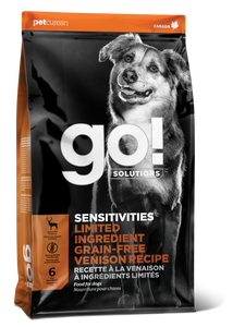 GO DOG SENSITIVITY LIMITED INGREDIENT DIET VENISON 3.5LB