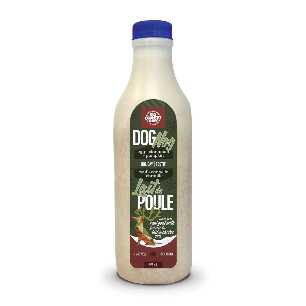 BIG COUNTRY RAW RAW GOAT MILK DOG NOG 975ML