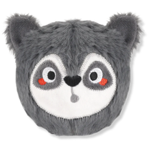 Load image into Gallery viewer, HUGSMART DURAGUARD ZOO BALL RACCOON 4"
