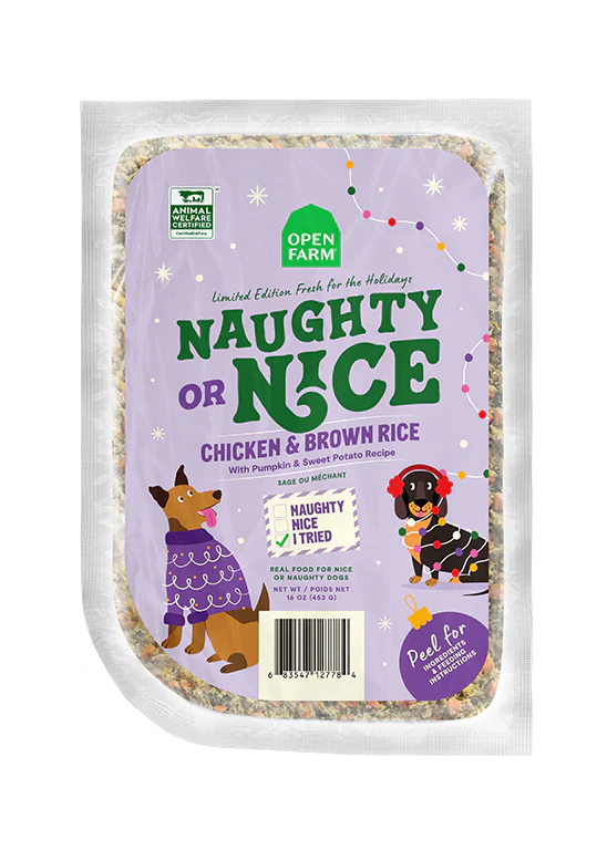 OPEN FARM COOKED NAUGHTY & NICE 16OZ