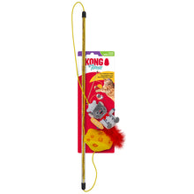 Load image into Gallery viewer, KONG CAT MOUSE &amp; CHEESE DUAL TEASER
