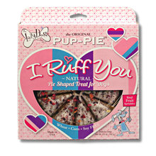 Load image into Gallery viewer, LAZY DOG PUP PIE EVERYDAY I RUFF YOU 6"
