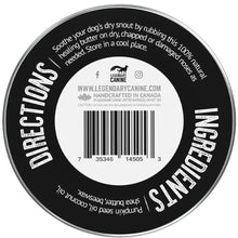 Load image into Gallery viewer, LEGENDARY CANINE SNOUT BUTTER UNSCENTED 60ML
