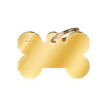 Load image into Gallery viewer, MY FAMILY GOLD BONE BIG TAG
