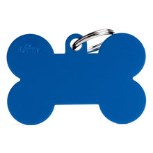 Load image into Gallery viewer, MY FAMILY ALUMINUM BONE BLUE XLG TAG
