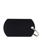 Load image into Gallery viewer, MY FAMILY ALUMINUM MILITARY BLACK BIG TAG
