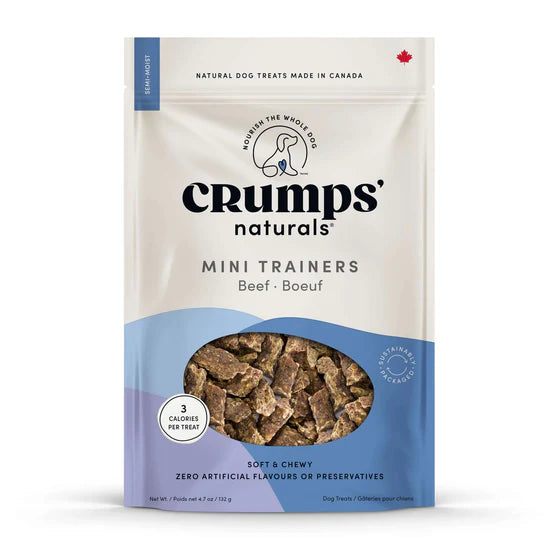 CRUMPS MINI TRAINER BEEF 132G