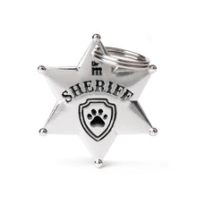 Load image into Gallery viewer, MY FAMILY SHERIFF STAR ANTIQUE SILVER
