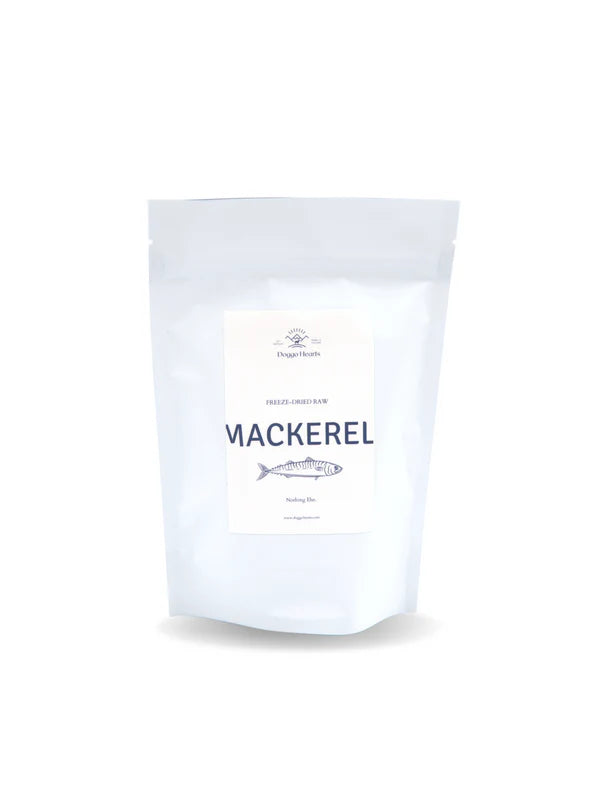 DOGGO HEARTS FREEZE-DRIED MACKEREL SLICES 70G