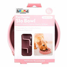 Load image into Gallery viewer, OUTWARD HOUND FUN FEEDER SLO-BOWL PINK SMALL
