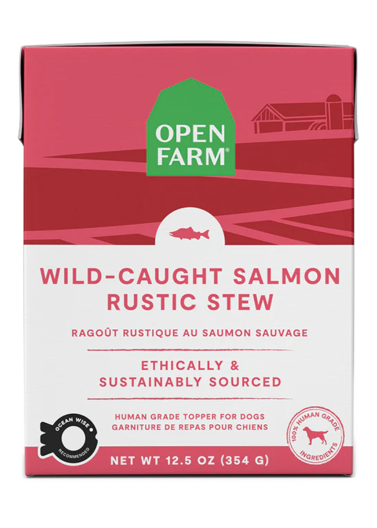 OPEN FARM WILD SALMON STEW DOG 12.5OZ