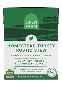 OPEN FARM TURKEY STEW DOG 12.5OZ