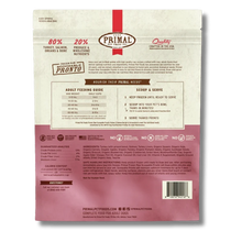 Load image into Gallery viewer, PRIMAL PRONTO TURKEY &amp; SALMON DOG 4LB
