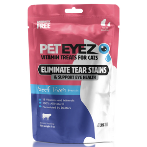 PET EYEZ FD BEEF LIVER TREAT CAT 1OZ