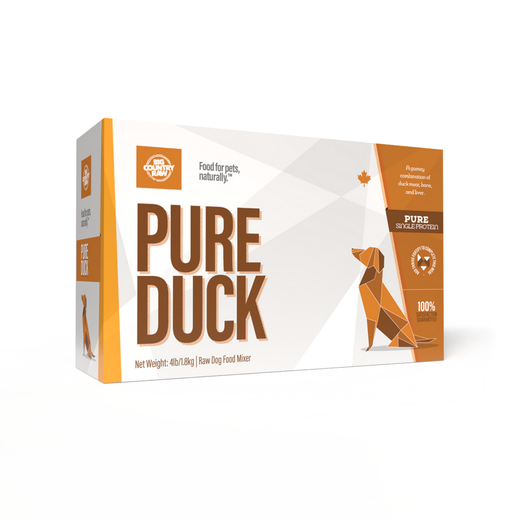 BIG COUNTRY RAW PURE DUCK CARTON 4LB