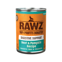 Load image into Gallery viewer, RAWZ DIGESTIVE SUPPORT BEEF &amp; PUMPKIN DOG CAN 12.5OZ
