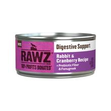 Load image into Gallery viewer, RAWZ DIGESTIVE SUPPORT RABBIT &amp; CRANBERRY CAT CAN 5.5OZ
