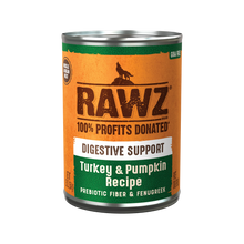 Load image into Gallery viewer, RAWZ DIGESTIVE SUPPORT TURKEY &amp; PUMPKIN DOG CAN 12.5OZ
