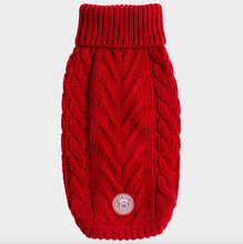 Load image into Gallery viewer, GF PET CHALET SWEATER RED 3XSM
